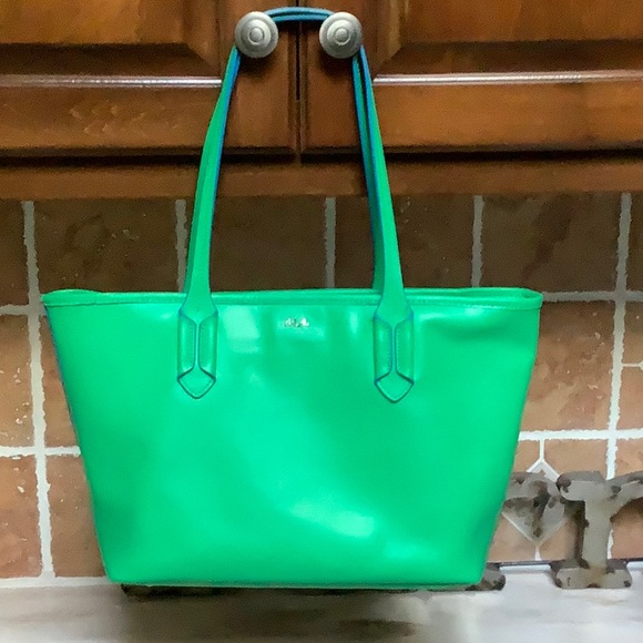 😍Ralph Lauren Green Tote😍 - Picture 3 of 10